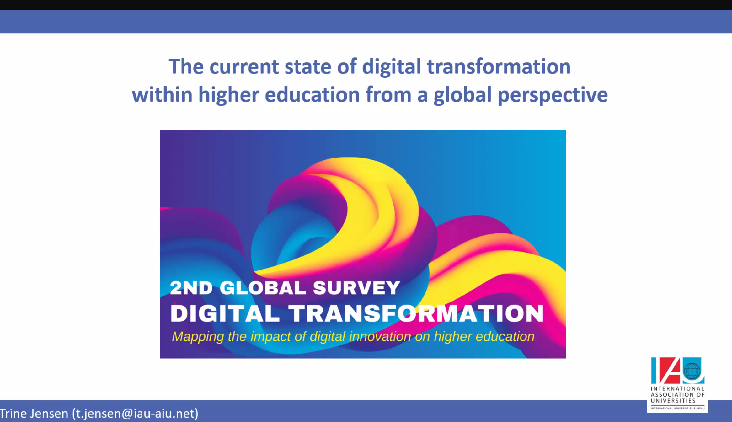 Exploring Global Trends: Key Insights from IAU’s 2nd Global Survey on Digital Transformation in Higher Education